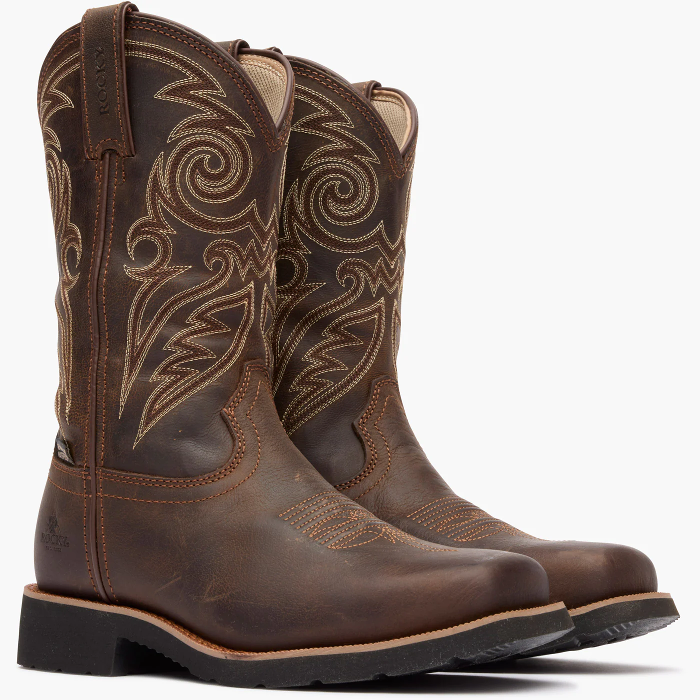 Rocky Women’s MonoCrepe 11” Steel Toe Western Boot - Image 5
